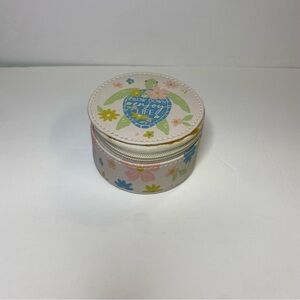 Travel Jewelry Case - Pink Floral 'Slow Down Enjoy Life'